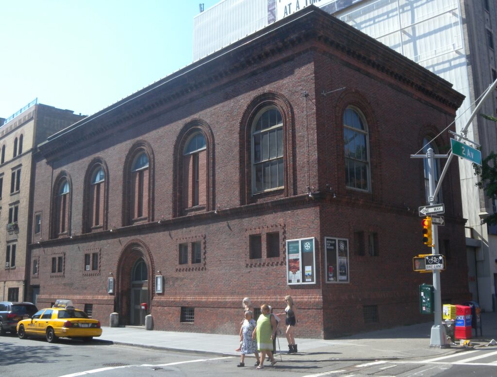 The Anthology Film Archives building in the East Village.