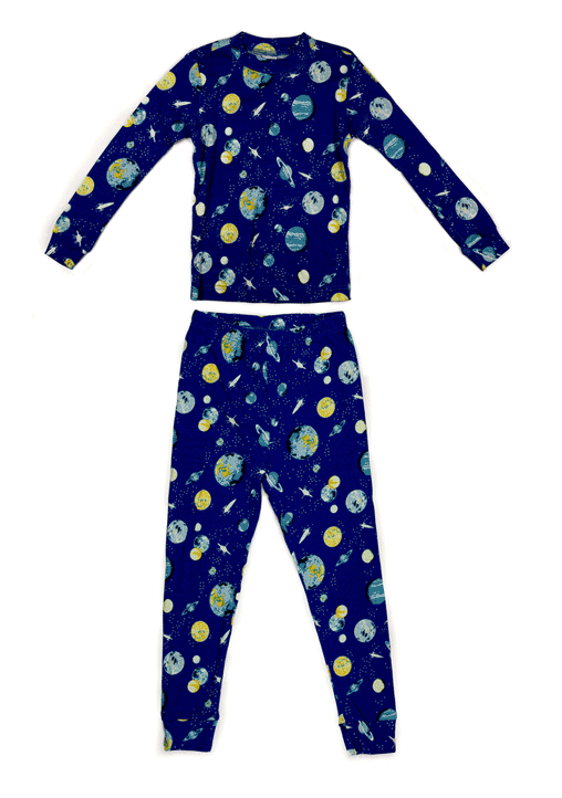 Glow-in-the-dark pajamas in the "Knight's Castle" archive