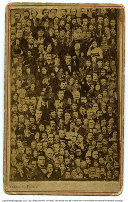1860 Photo of Everyone in Town