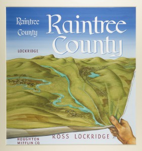 Dust jacket of the novel Raintree County by Ross Lockridge, Jr.