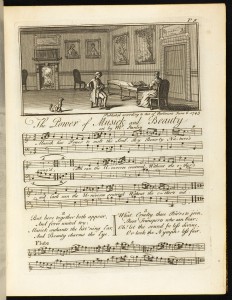 Plate 9 The Power of Musick and Beauty. 