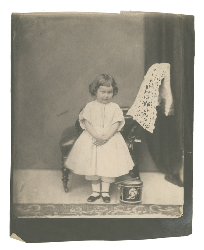 Photograph of Isabel Giberne, age 5.