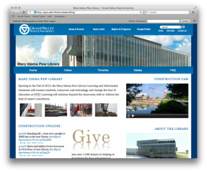 GVSU: Mary Idema Pew Library | responsive site
