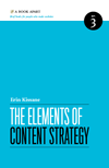 The Elements of Content Strategy book cover