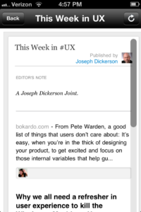 This Week In UX Interface