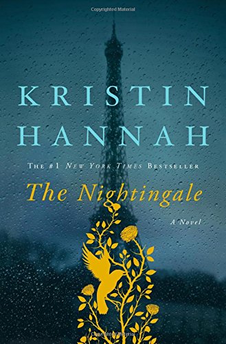 Cover for Nightingale with Eiffel Tower in background on rainy day.