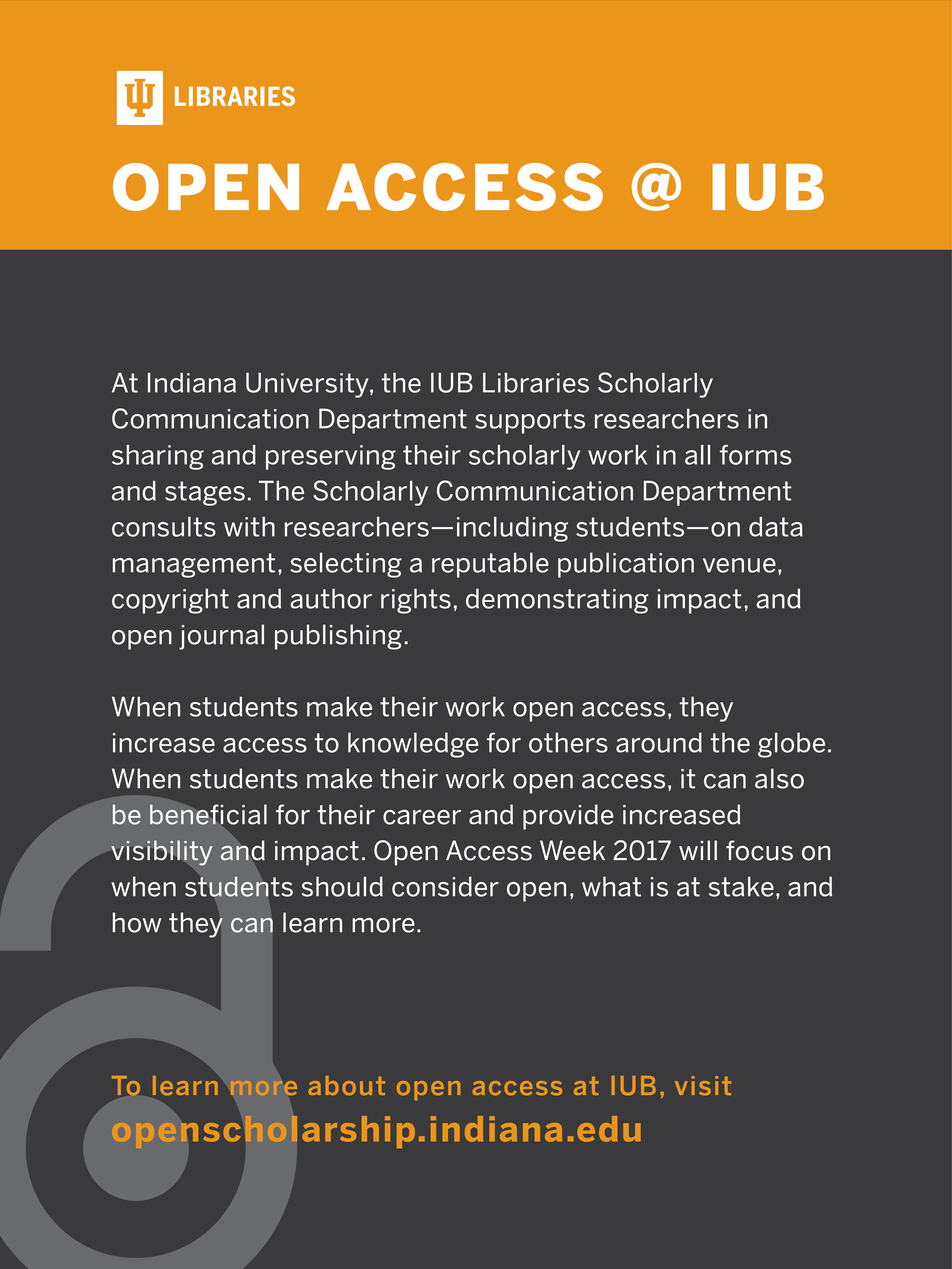 Image 4: IUB Open Access Policy