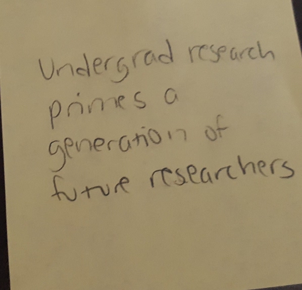 undergrad research primes a generation of future researchers
