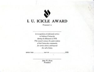 1978 Icicle Award