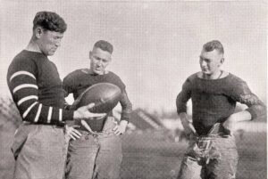 Jim Thorpe with punters