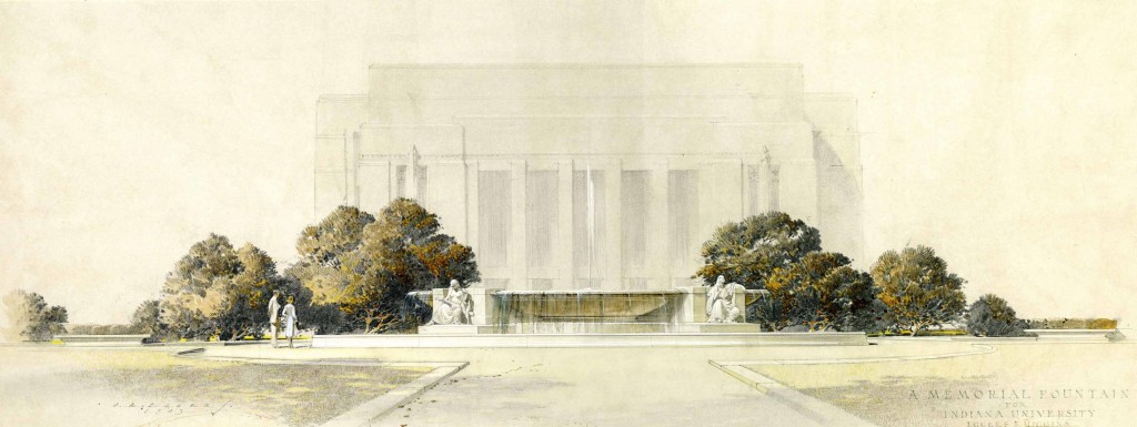 Architectural proposal, Eggers and Higgins, 1943