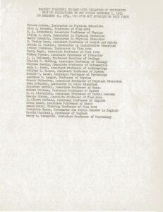  Scanned image of a typed document. 