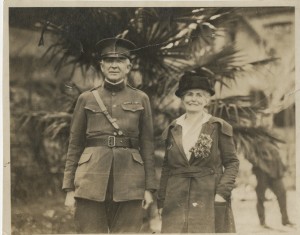 Colonel Bicknell and his wife, Grace, in Constantinople in 1919.