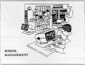 Computer technology in the early 1990s.