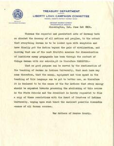 C286 War Mothers letter, June 1, 1918