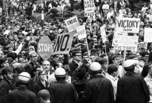 Dean Rusk Demonstration, October 31, 1967 - Elwood Martin "Barney" Cowherd