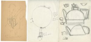 Sketches from Alma's papers