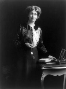 Emmeline Pankhurst, ca. 1913 - United States Library of Congress's Prints and Photographs division under the digital ID cph.3b38130 (Public Domain) 