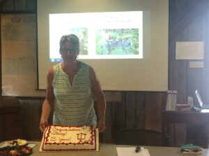 Sherry 15 years with cake.May 2016