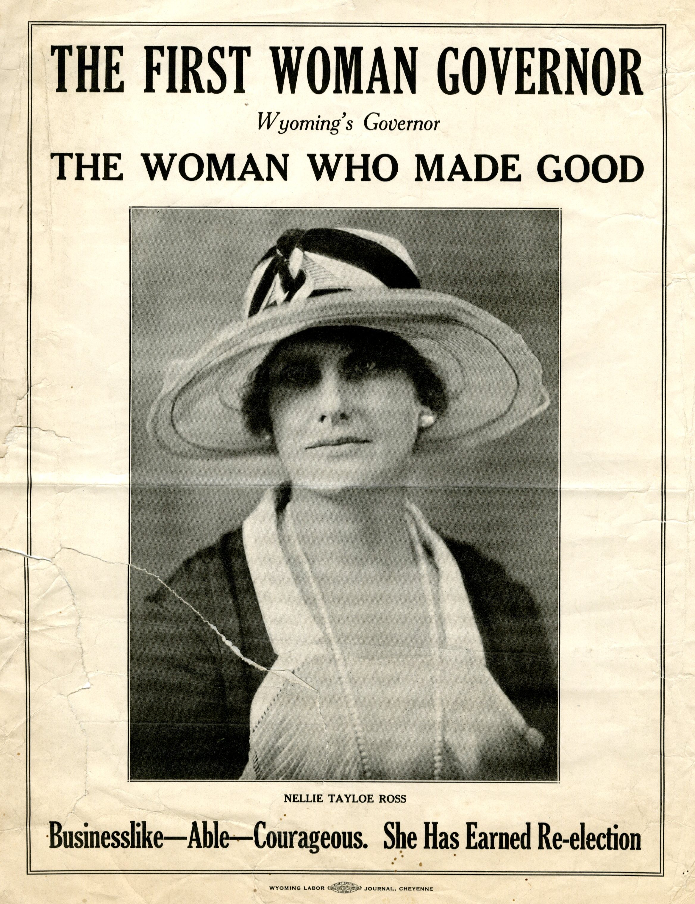 Nellie Tayloe Ross: "The Woman Who Made Good"