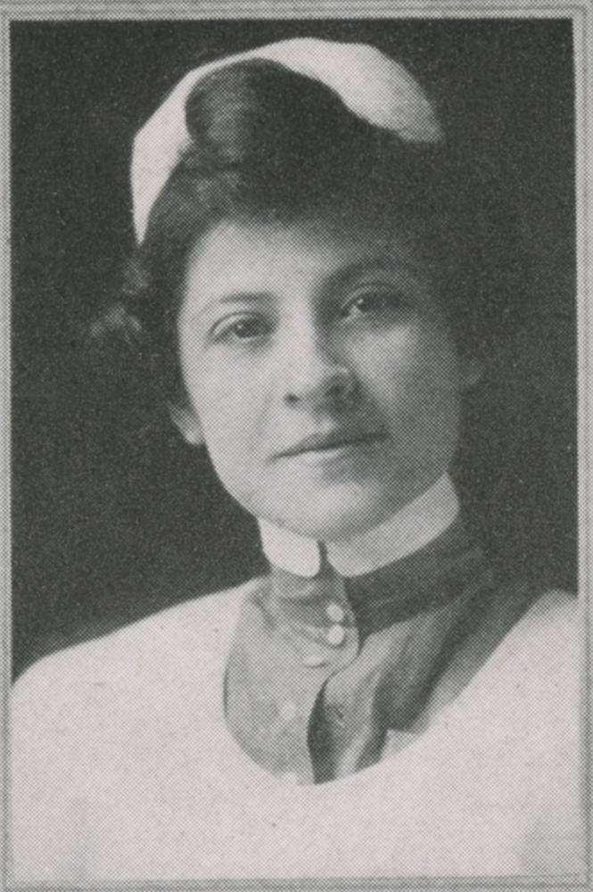 Photograph of Josephine Grima in nurse's uniform