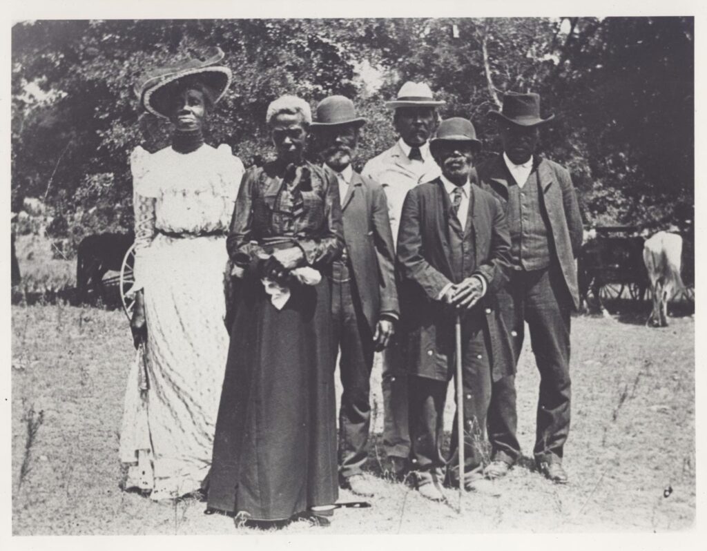 Archival photograph, Juneteenth Emancipation Day Celebration, June 19, 1900