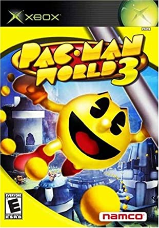 Cover art for the Xbox video game,  Pack-Man World 3