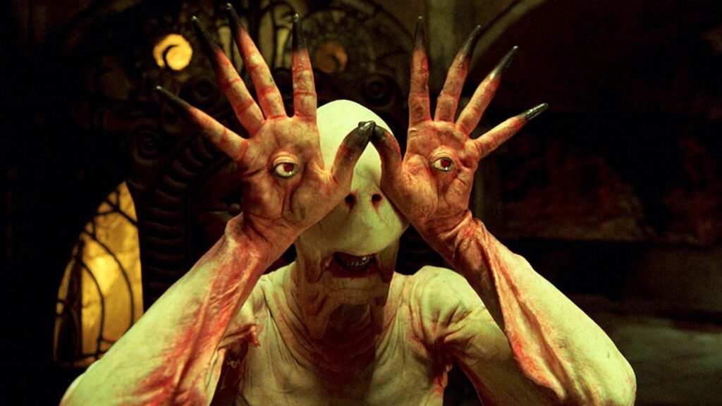 still image of an alien from the movie, Pan's Labyrinth