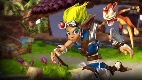 still image from the video game Jak and Daxter