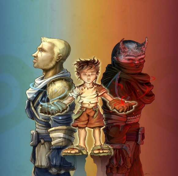 a still image from the video game, Fable