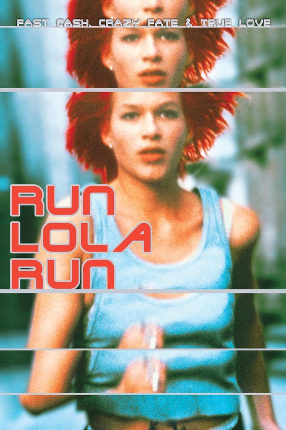film poster for the movie, Run Lola, Run