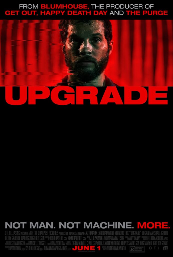 film poster from the movie, Upgrade