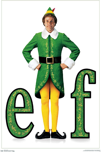 Film poster for the movie Elf