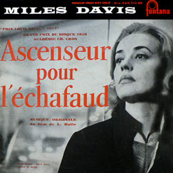 Promotional flyer for the movie Ascenseur pour l'echafaud
