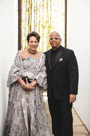 Photo image of Terence Blanchard and unidentified woman