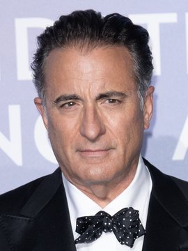 Portrait photograph of actor Andy Garcia
