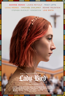 Poster for the movie Lady Bird.