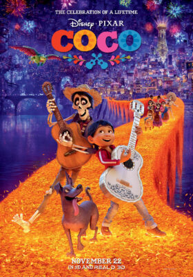 Cover for the movie Coco.