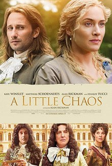 Picture of the movie poster for "A Little Chaos"