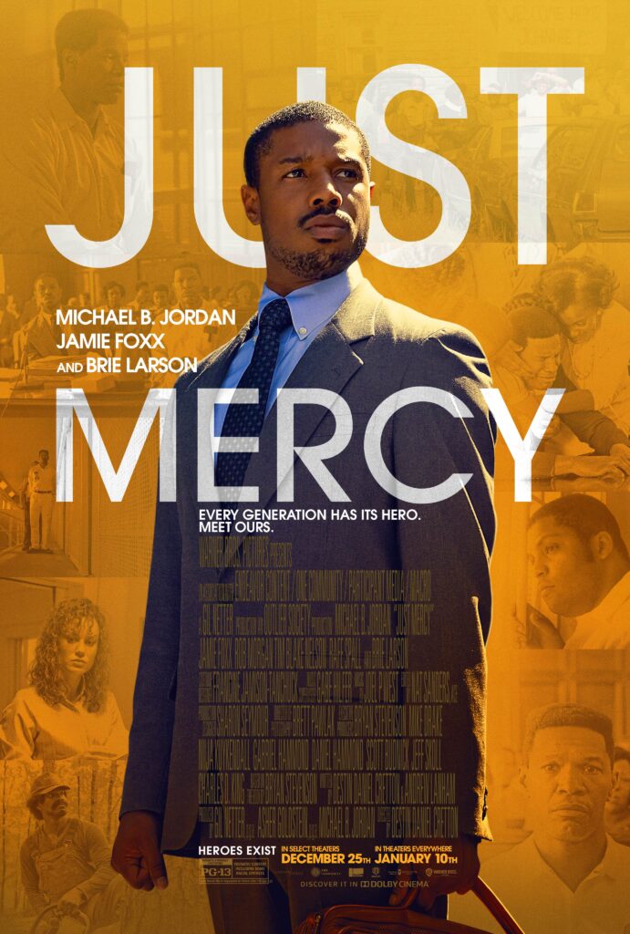 Poster for the Just Mercy movie