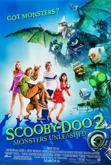 Movie poster for "Scooby-Doo 2: Monsters Unleashed"