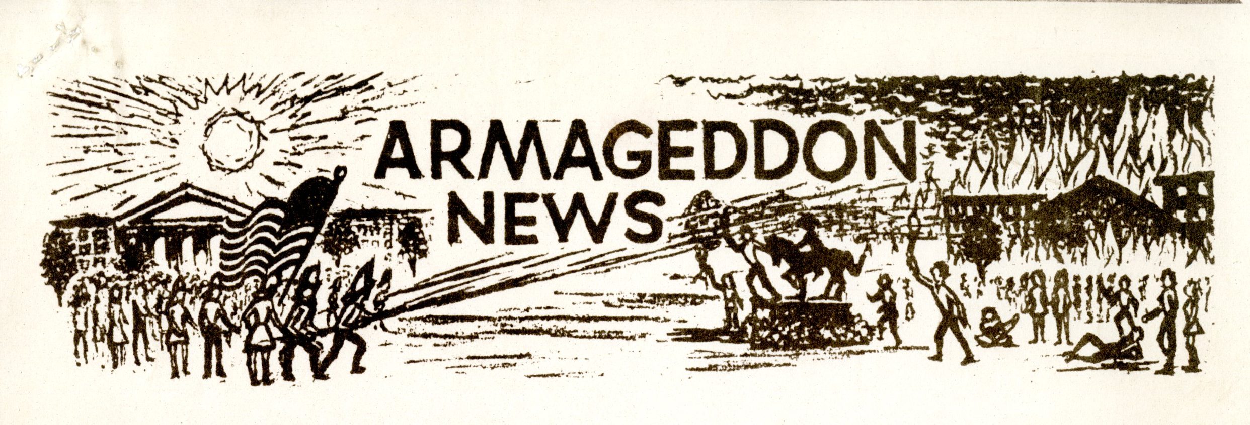 Armageddon News masthead