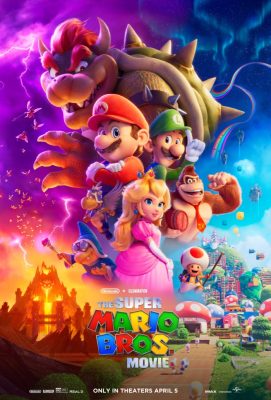 Movie poster for Super Mario Bros. Movie 2023
