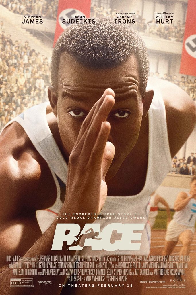 Amazon.com: Race - Movie Poster, 24 x 36 Inches - Theater Quality (Thick 8 Mil) - Stephan James, Jason Sudeikis: Posters & Prints