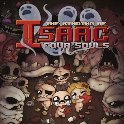 Poster art for The Binding of Isaac: Four Souls